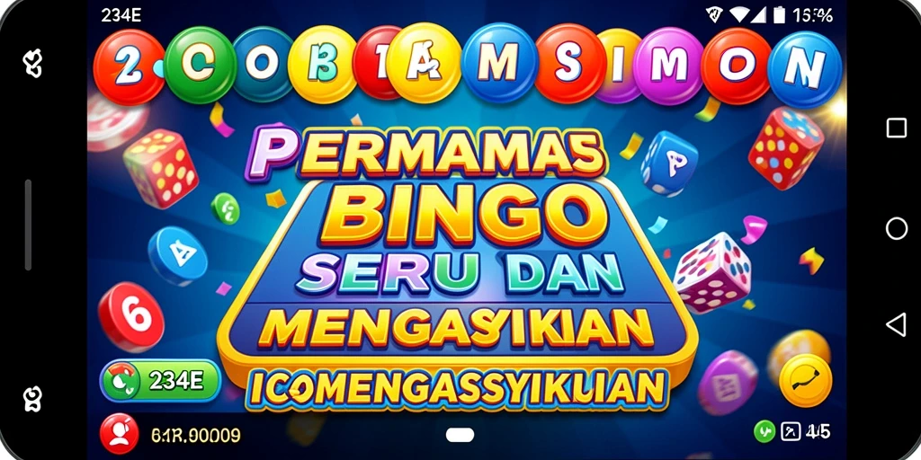 Tampilan gameplay menarik dari permainan Bingo 234E.