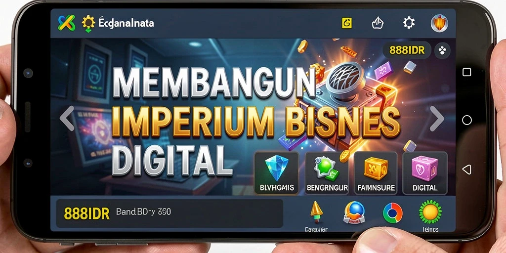 Tampilan gameplay menarik di 888IDR yang menunjukkan pembangunan bisnis.