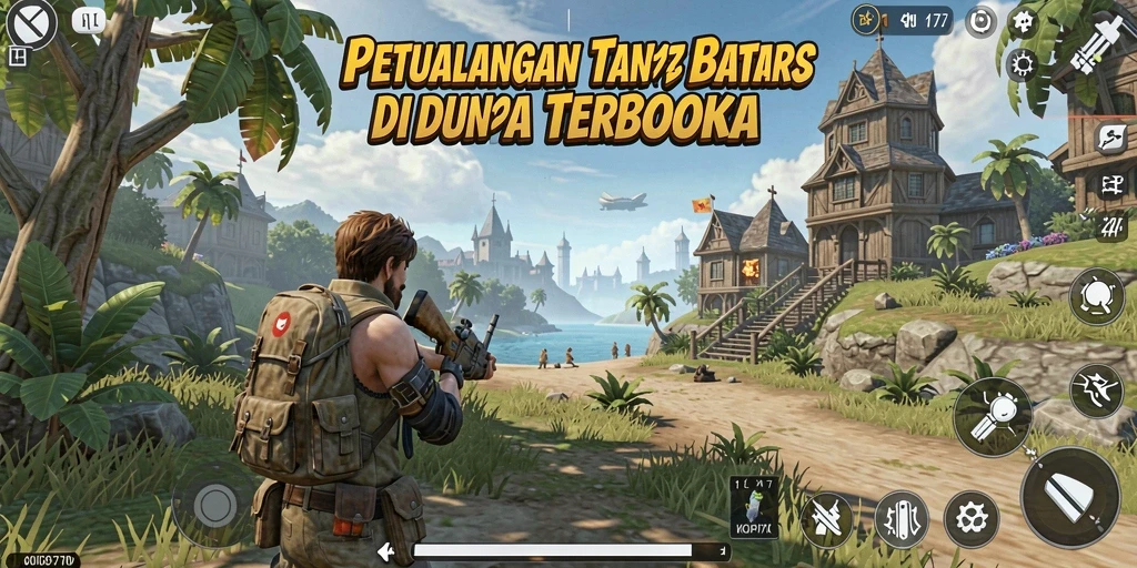 Gameplay seru di dunia terbuka KOPI77, penuh petualangan.