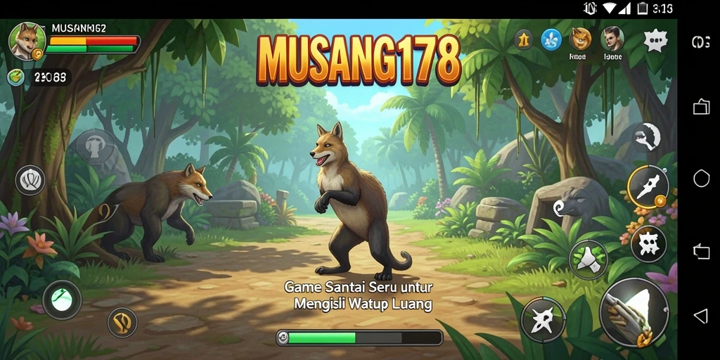 Tangkapan layar <strong>MUSANG178</strong> yang menunjukkan aksi seru gameplay casual.