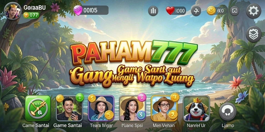Tampilan gameplay PAHAM777 yang menarik dan seru.