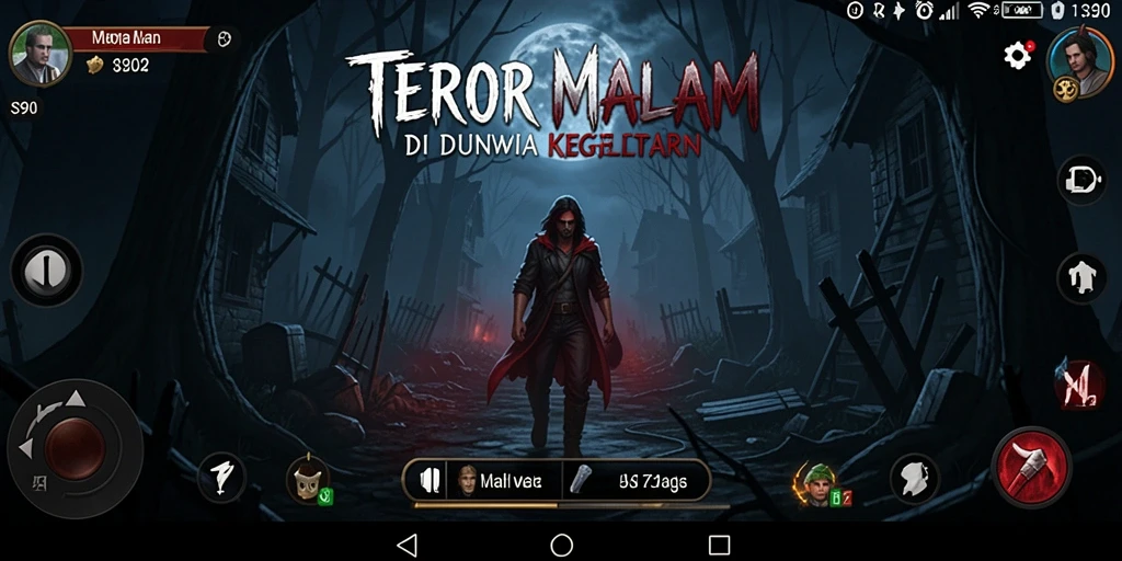 Gameplay S80 menampilkan atmosfer Horror yang mencekam dan menegangkan.