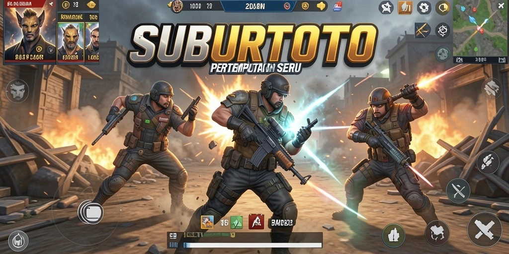 Gameplay seru dan menegangkan di arena Battle Royale SUBURTOTO.