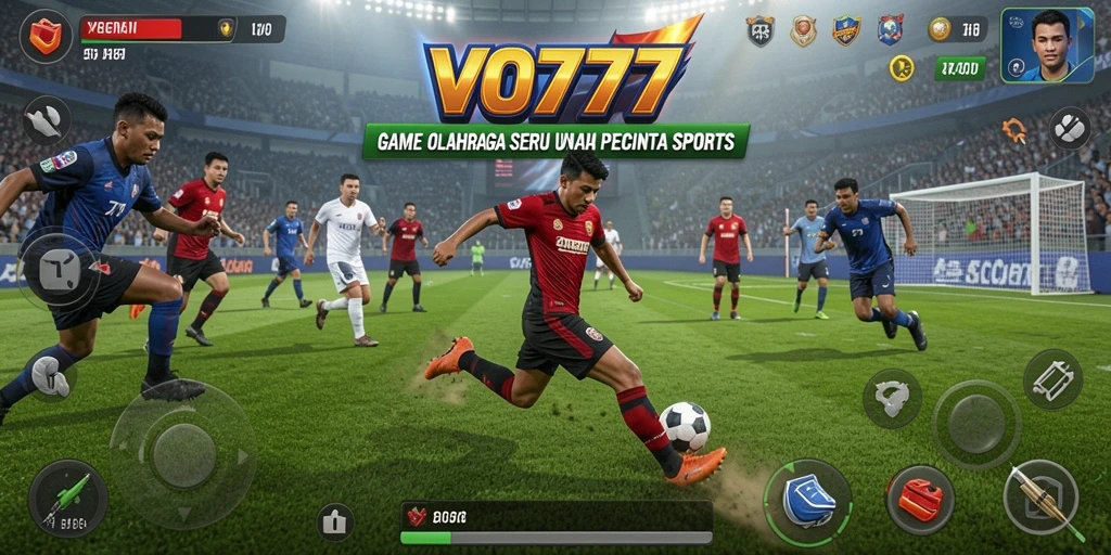 Screenshot VO777 yang menunjukkan aksi seru dalam permainan olahraga.